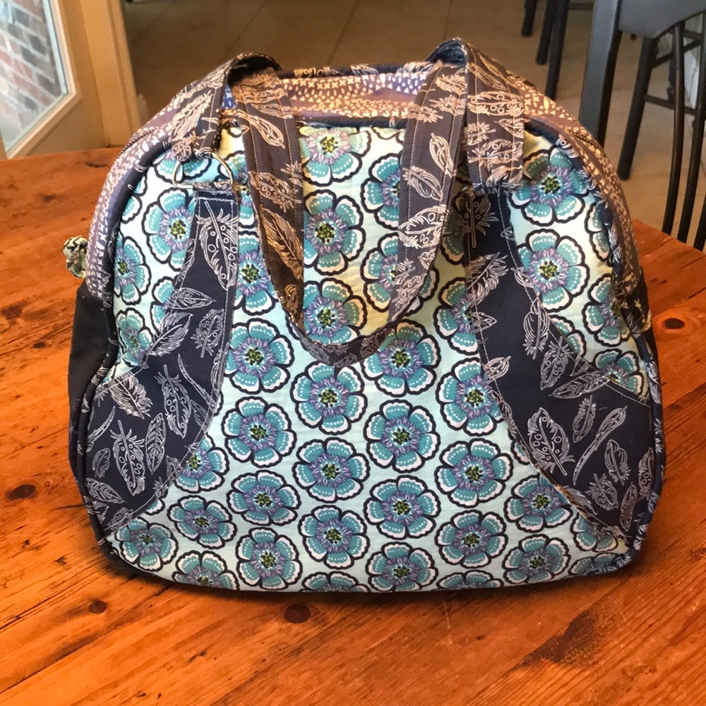 Hand made fabric carry-all